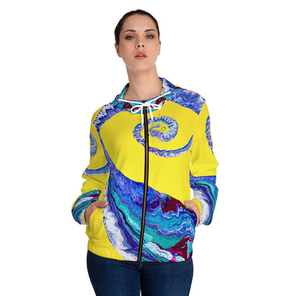 Women’s Full-Zip Hoodie (AOP)