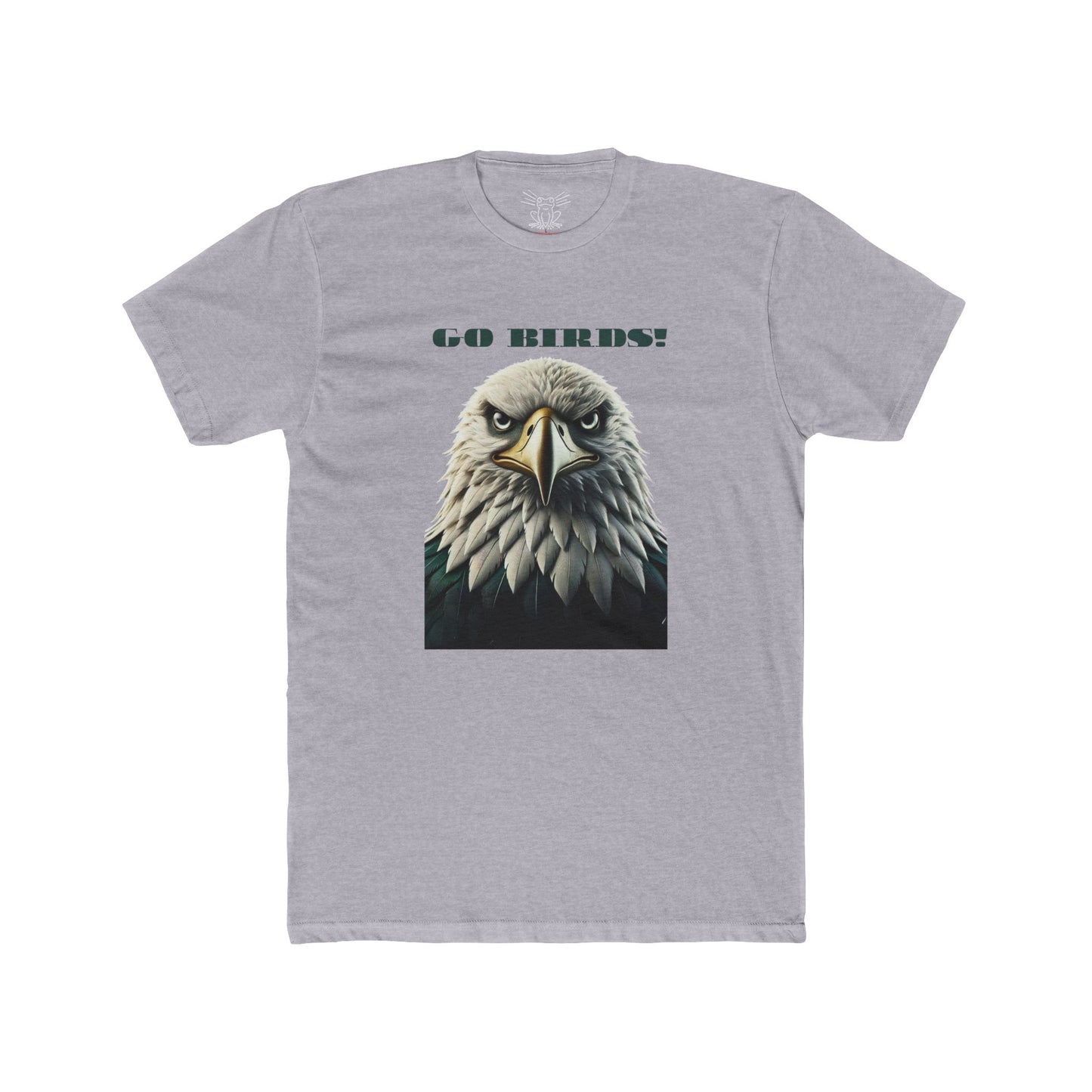 Go Birds! Unisex Cotton Crew Tee - Comfort for Sports Fans