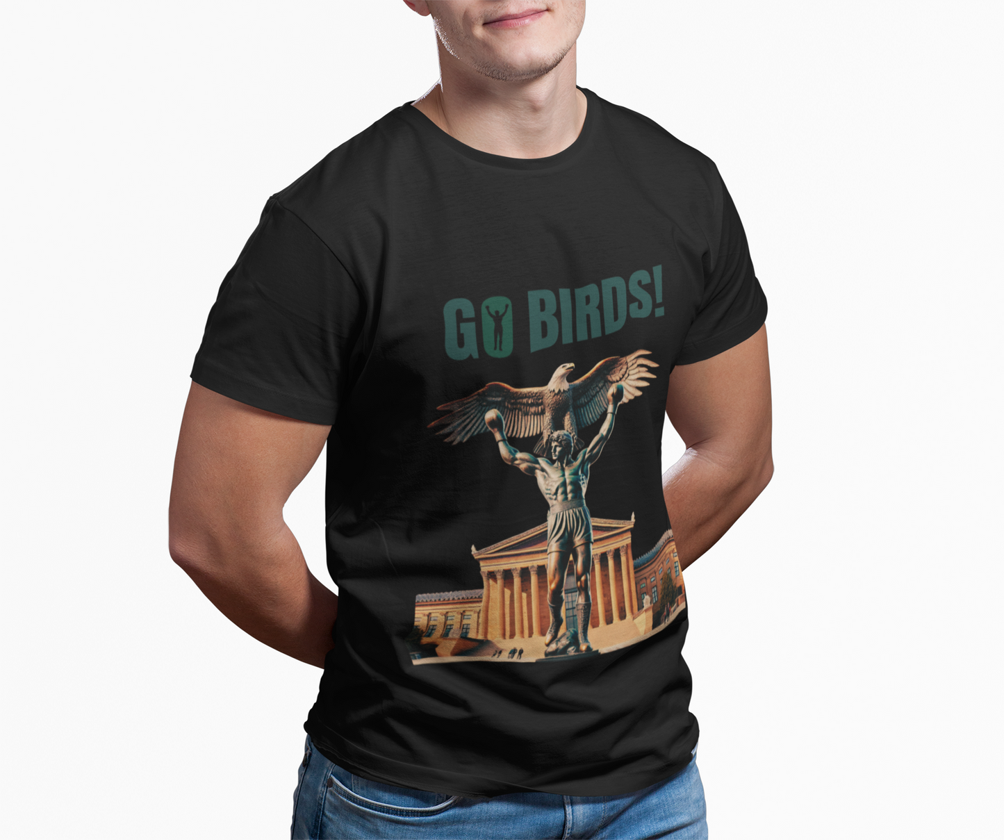 Philadelphia Eagles Rocky Statue Unisex T-Shirt