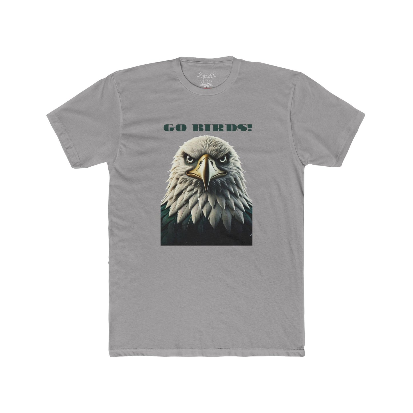 Go Birds! Unisex Cotton Crew Tee - Comfort for Sports Fans