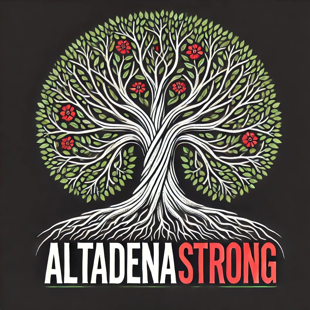 ALTADENA STRONG Hoodie | Premium Unisex Pullover | Support Eaton Canyon Wildfire Relief