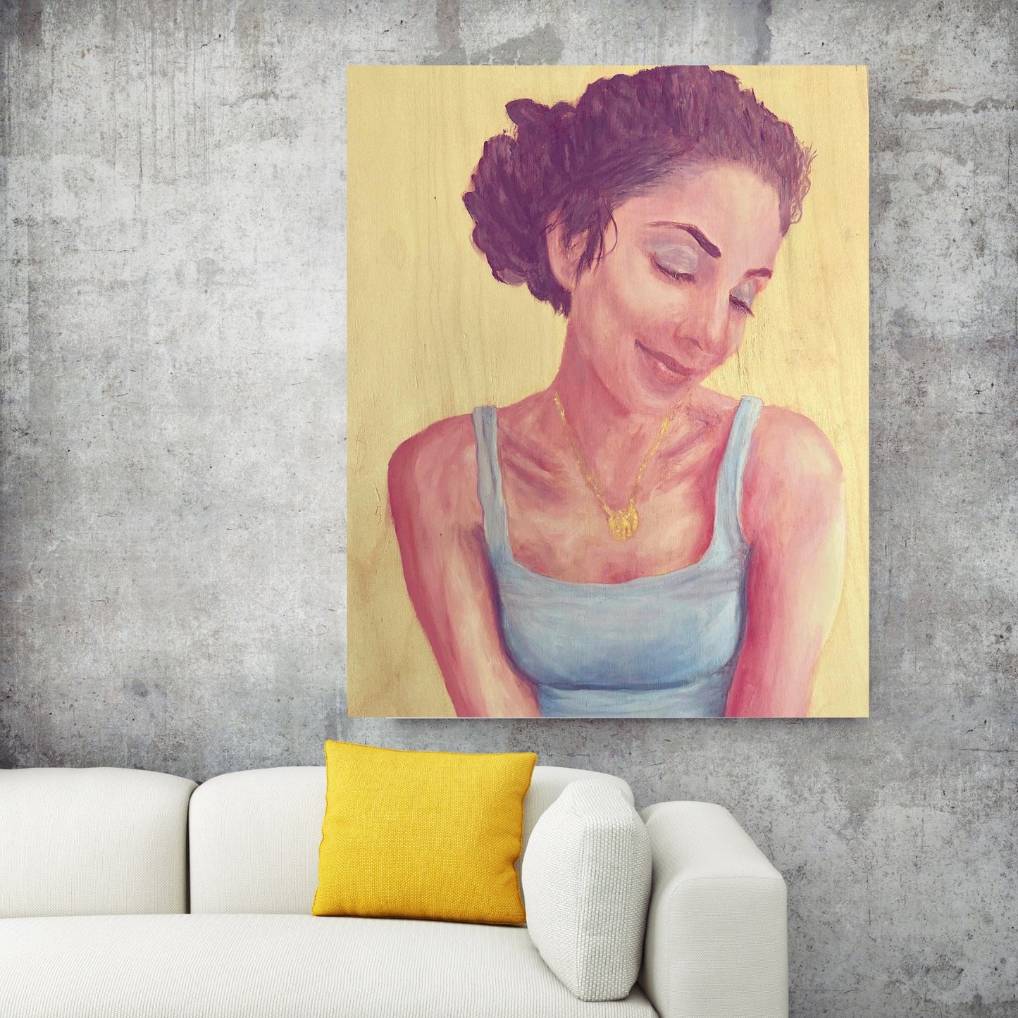 'Bliss' - Original Oil Painting on Wood