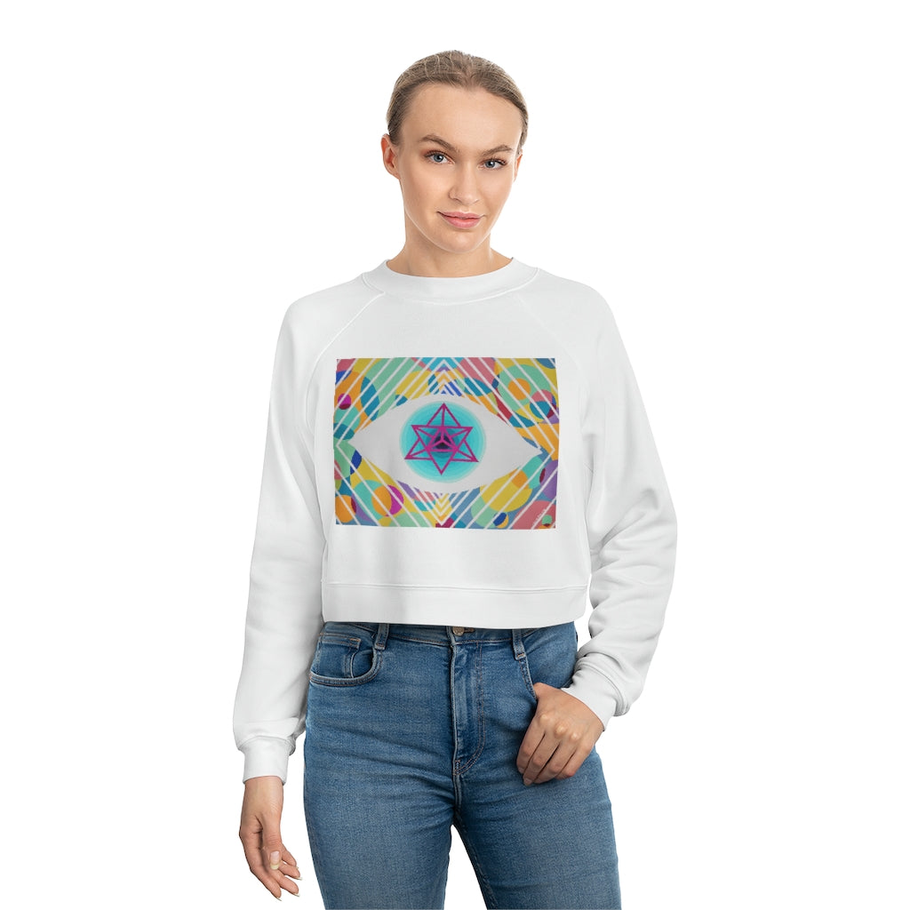 Women's Cropped Fleece Pullover